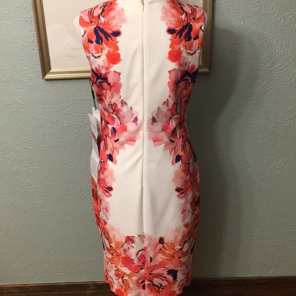 🌸 NWT Calvin Klein sheath dress 💕 - Picture 3 of 6